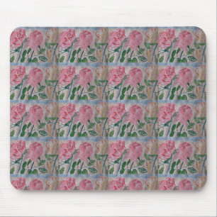 Mousepad Rosas de Verão abstrato