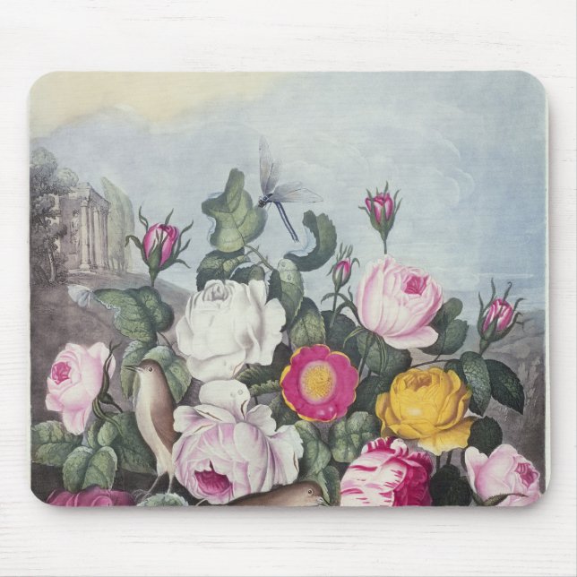 Mousepad Rosas, 'do templo de Flora (Frente)