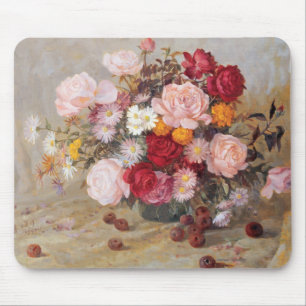 Mousepad Rosas e margaridas