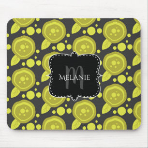 Mousepad Rosas Florais para Bolinhas de Pad de Mouse Person