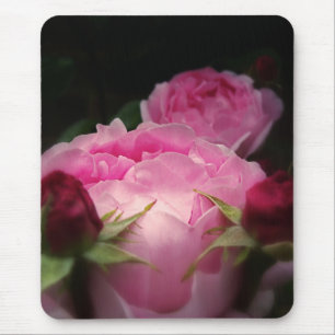 Mousepad Rosas ingleses no rosa