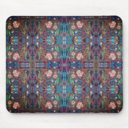 Mousepad Rosas, no jardim