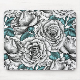 Mousepad Rosas para você em branco