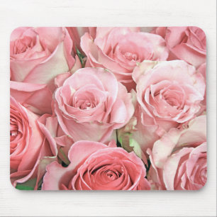 Mousepad Rosas Rosa