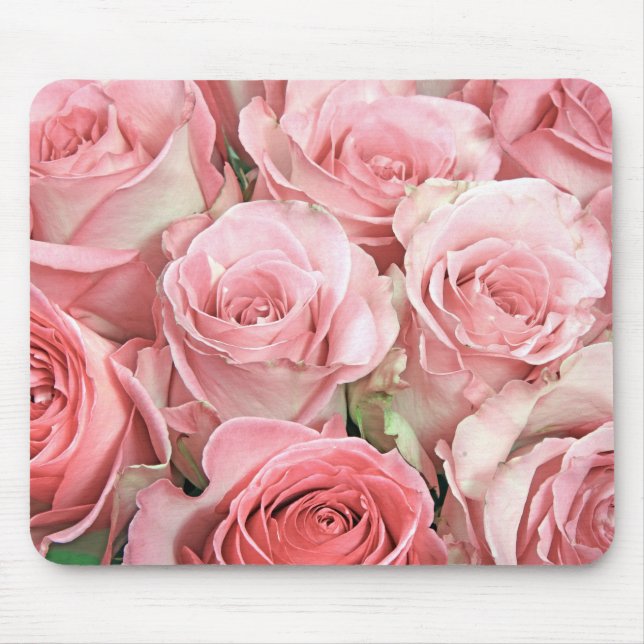 Mousepad Rosas Rosa (Frente)