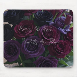 Mousepad Rosas são Vermelhas, Violetas são Azuis