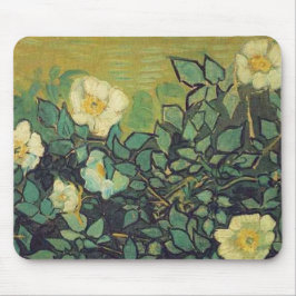 Mousepad Rosas selvagens, 1890. Vincent van Gogh.