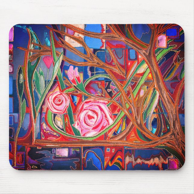 Mousepad Rosas silvestres (Frente)