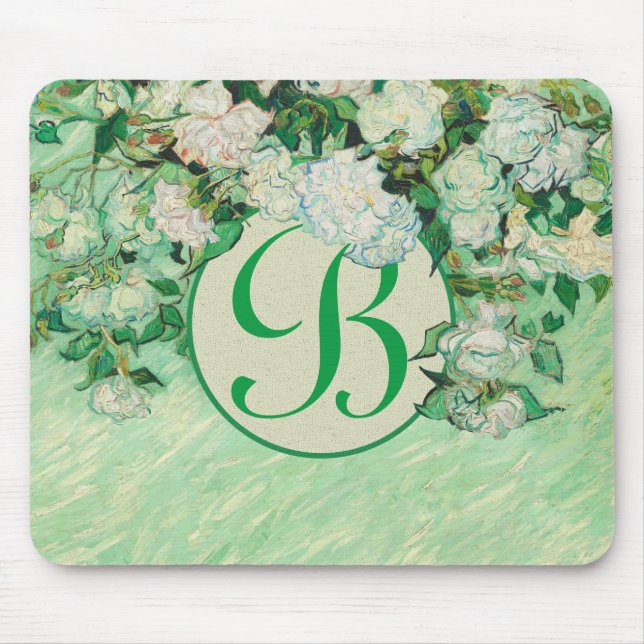 Mousepad Rosas Van Gogh (Frente)