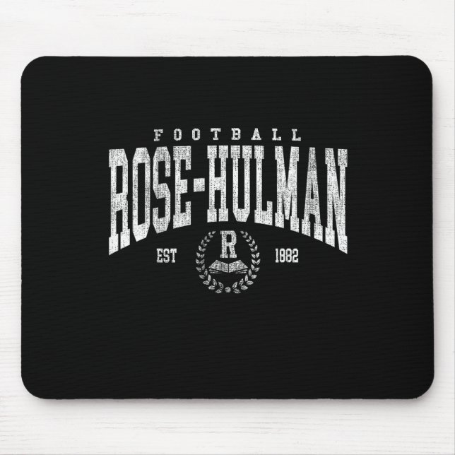 Mousepad Rose Hulman Institute Of Technology Arch Retro For (Frente)
