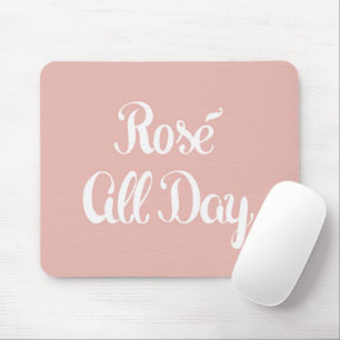 Mousepad Rosé Rosa Todo o Dia