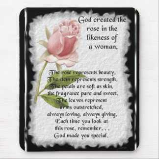 Mousepad RoseImageofWomen
