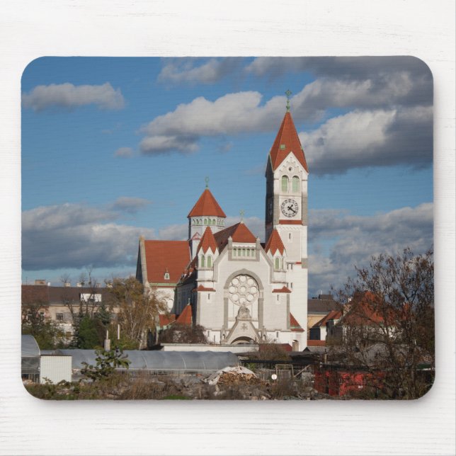 Mousepad Rosenkranzkirche, Pfarre Hetzendorf (Frente)