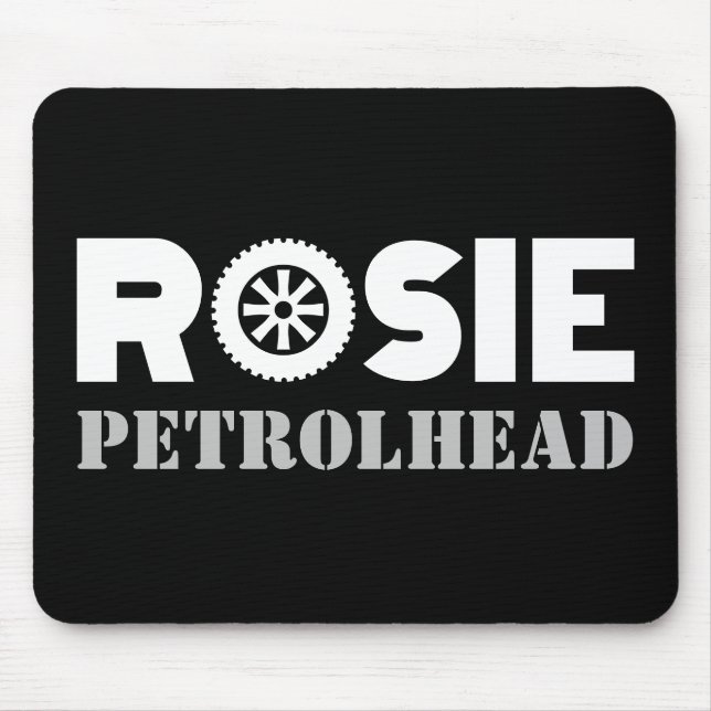 Mousepad Rosie Petrol Head (Frente)