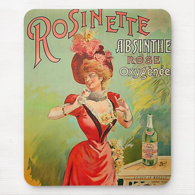 Mousepad Rosinette Absinthe 1823 (Frente)