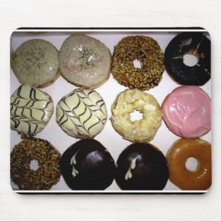 Mousepad Rosquinha Chocolate Dessert Peace Love Party Desti