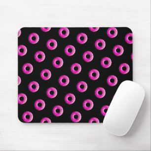 Mousepad Rosquinha Rosa - confeitos coloridos 1