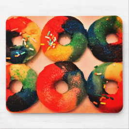 Mousepad Rosquinhas arco-íris