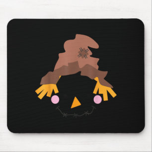 Mousepad Rosto de Ecrow em um chapéu de olhos fechados Funn