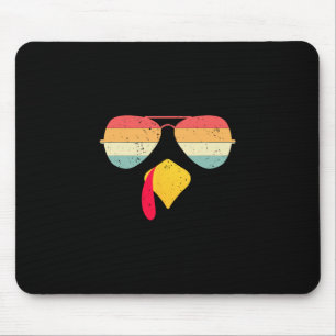 Mousepad Rosto de Peru Legal Com Óculos de Sol Funny Dia de
