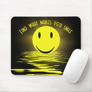 Mousepad Rosto Sunny Na Corrida De Água