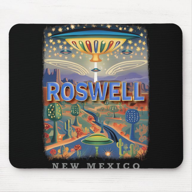 Mousepad Roswell New Mexico Nm Extraterrestrial Encounter S (Frente)