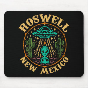 Mousepad Roswell Nm 1947 - Engraçado Roswell Aviação Novo M