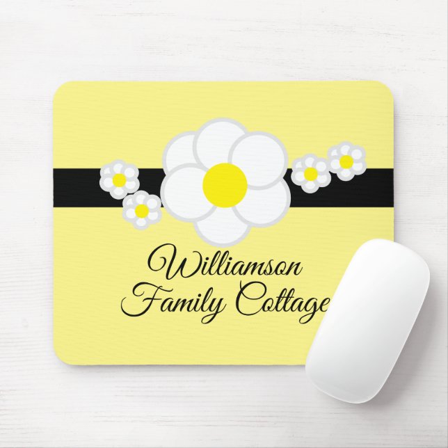 Mousepad Roteiro Amarelo de Greve Negra Divertida (Com mouse)