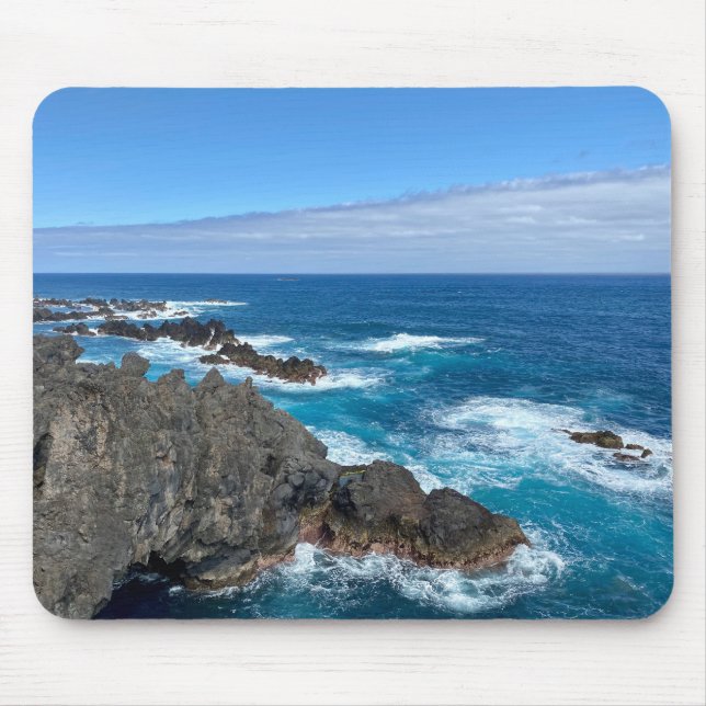 Mousepad Rotsen in zee (Frente)