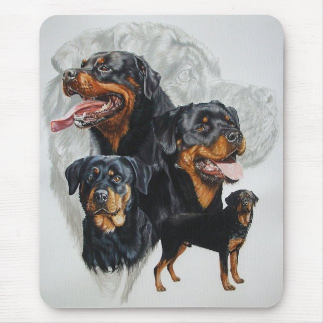 Mousepad Rottweiler (Frente)