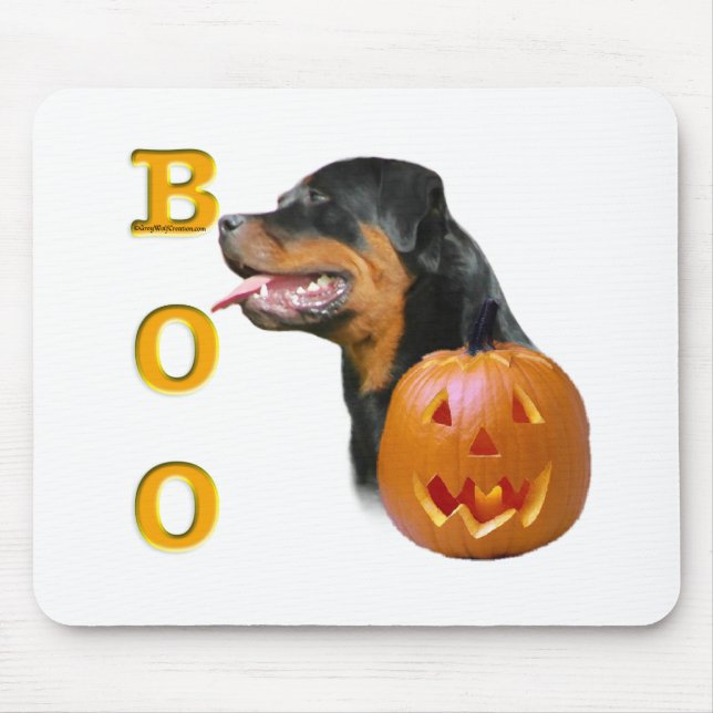 Mousepad Rottweiler Boo (Frente)