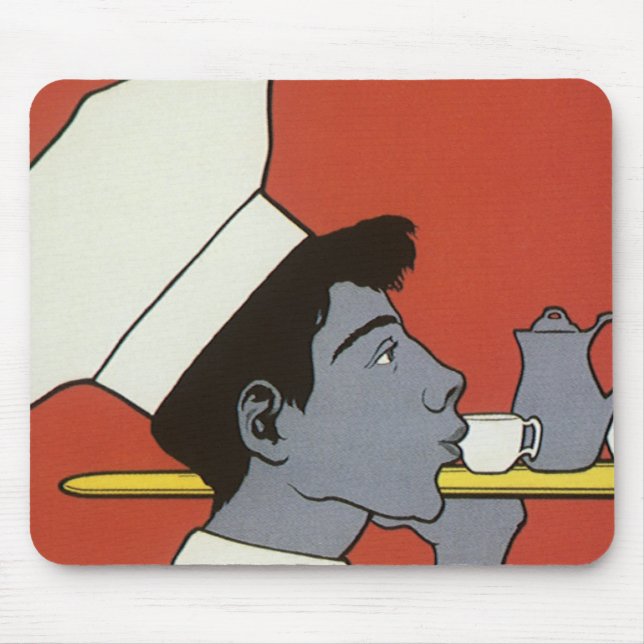 Mousepad Rótulo de Produto Antigo, Kakao Chocolate Quente R (Frente)