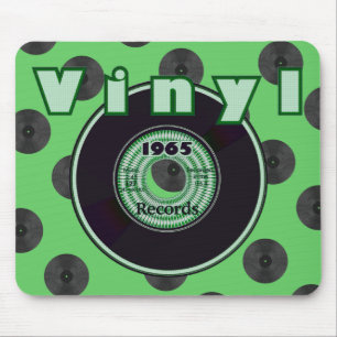 Mousepad Rótulo VINYL 45 RPM Record 1965