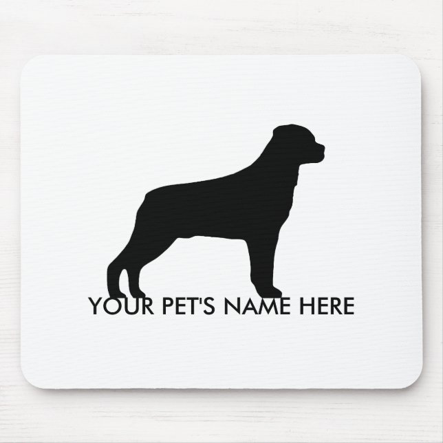 Mousepad Rotweiler 2 (Frente)