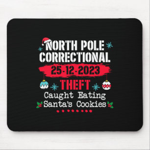 Mousepad Roubo Correcional do Polo Norte Capturou Papais no
