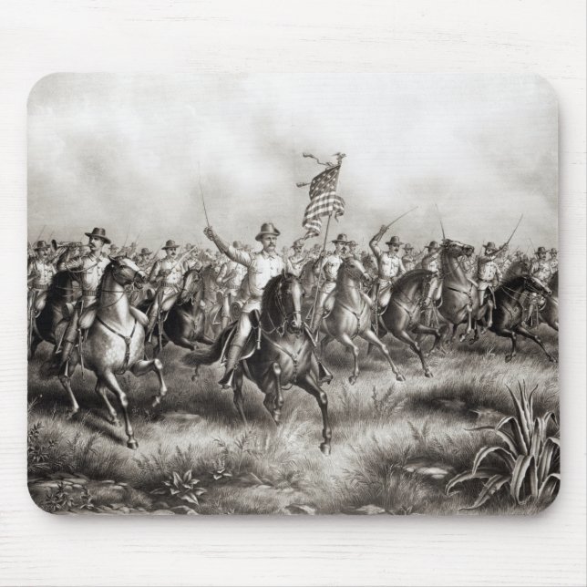 Mousepad Rough Riders: Coronel Theodore Roosevelt (Frente)