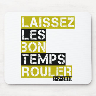 Mousepad Rouler dos temps do bon dos les de Laissez