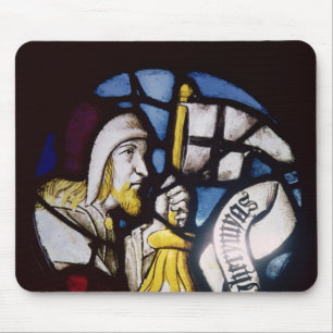 Mousepad Roundel do profeta Jeremiah, século XV
