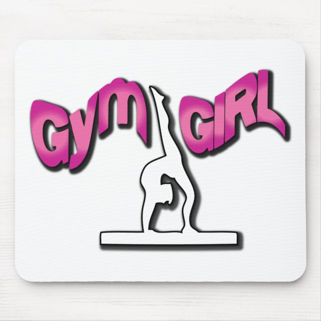 Mousepad Roupa da menina do Gym (Frente)