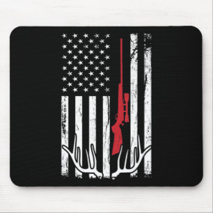 Mousepad Roupa de caça à caça à caça à caça à caça na Améri