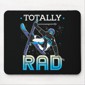 Mousepad Roupa de Esqui Esquiador Nórdico Esqui Totalmente