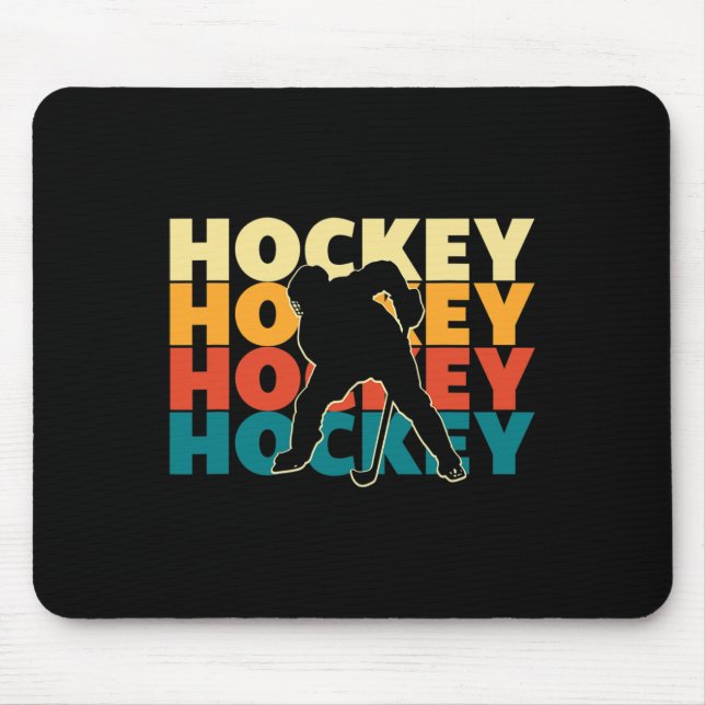 Mousepad Roupa de Hóquei no Gelo - Presente 2 (Frente)