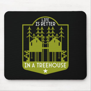 Mousepad Roupa De Treehouse E Decoração