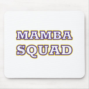 Mousepad Roupa engraçada do Mamba Squad para amantes de cob