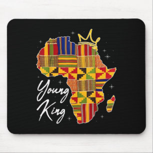 Mousepad Roupas Africanas Estampa Kente Tecido Homem Menino