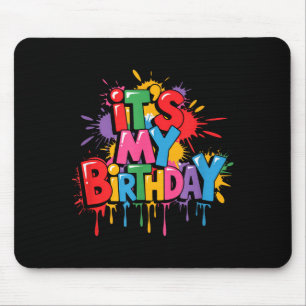 Mousepad Roupas de Aniversário Para Mulheres Homens e Crian