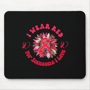 Mousepad Roupas de Conscientização sobre Câncer de Sangue d