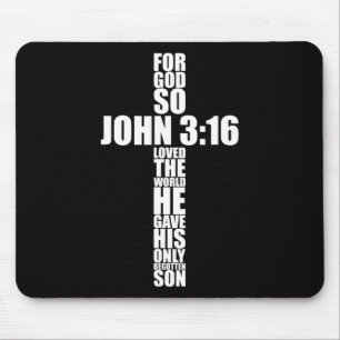 Mousepad Roupas de Páscoa bonitas Meninas Cristãs Jo