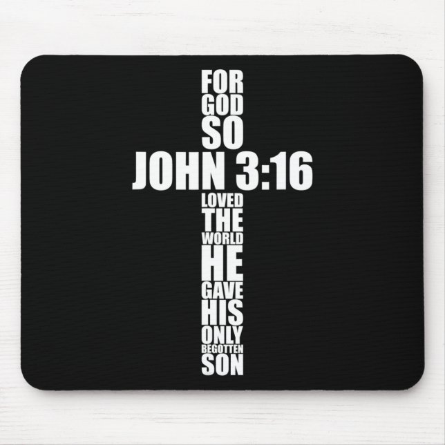 Mousepad Roupas de Páscoa bonitas Meninas Cristãs Jo (Frente)