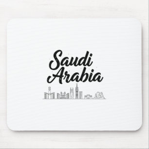 Mousepad Roupas de viagem de férias no horizonte da Arábia